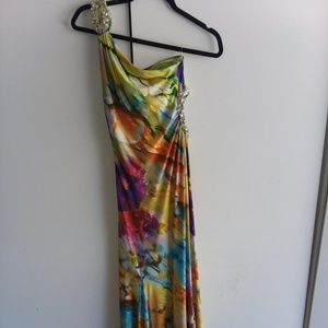 One Shoulder "Jersey" Small Dress Camille LA VIE